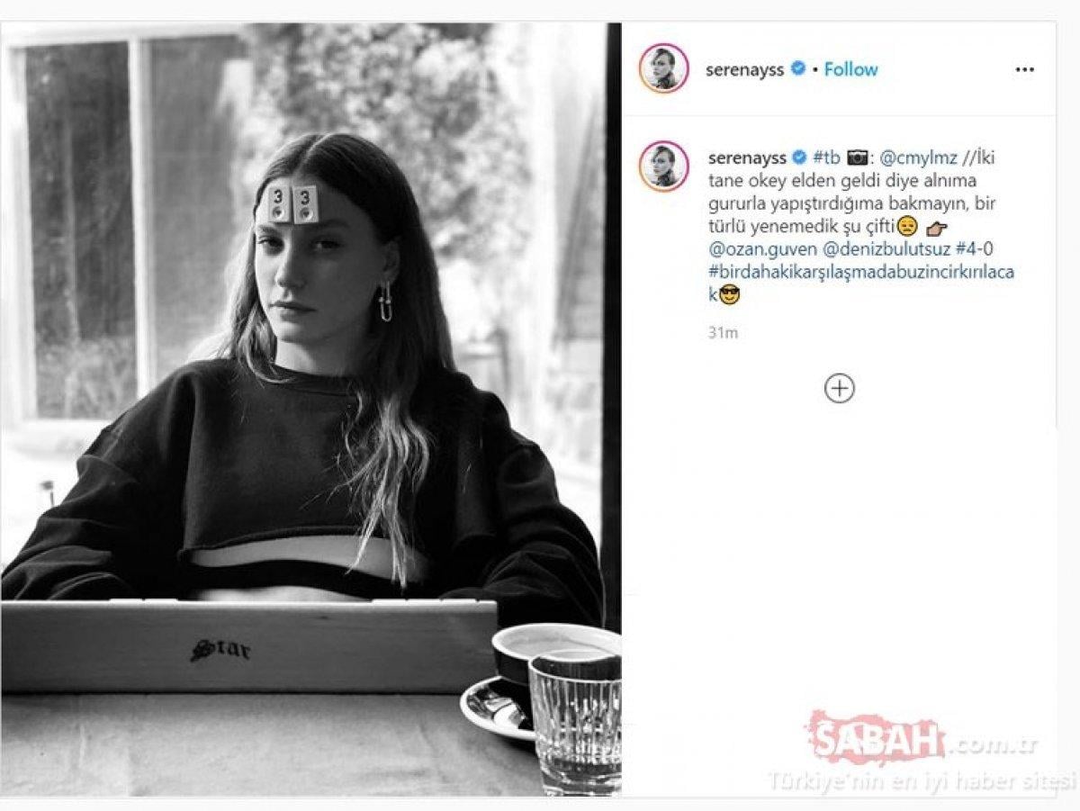 Serenay Sarıkaya, Ankara kedisine özendi