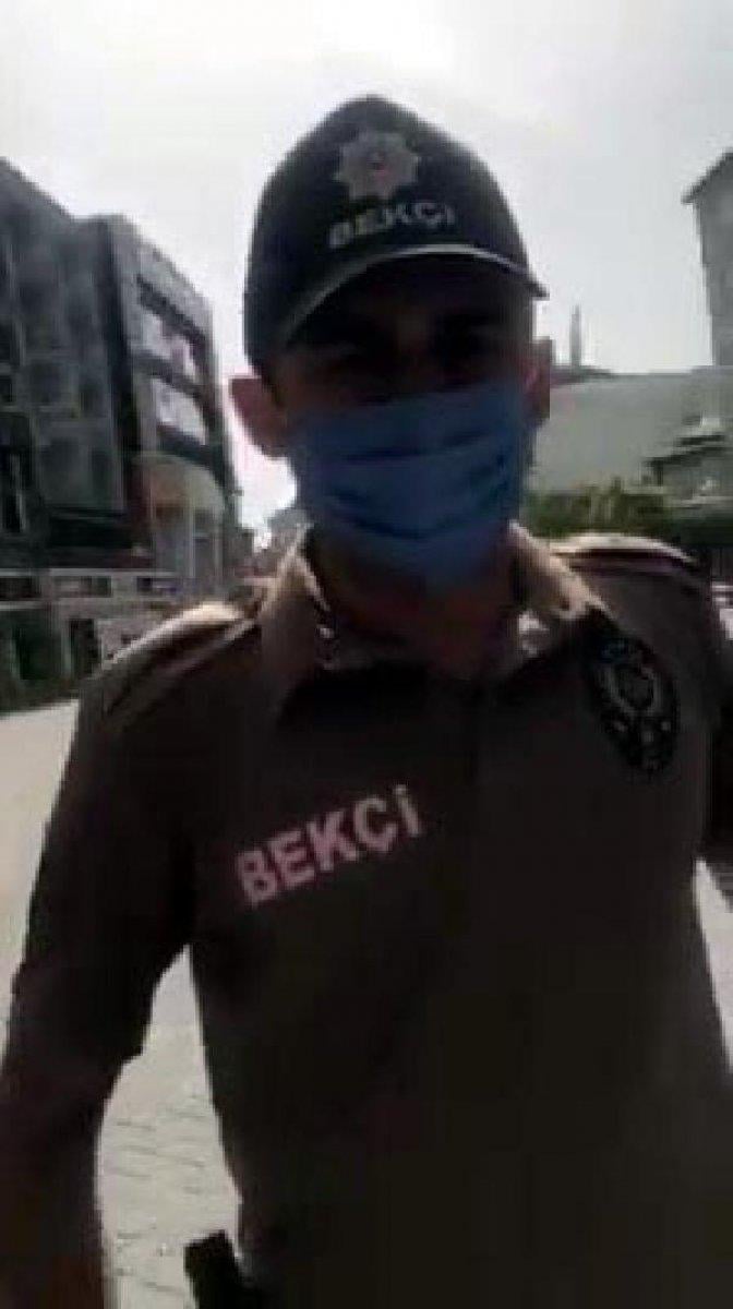 Bekçilere direndi, polis ceza keserken ağladı