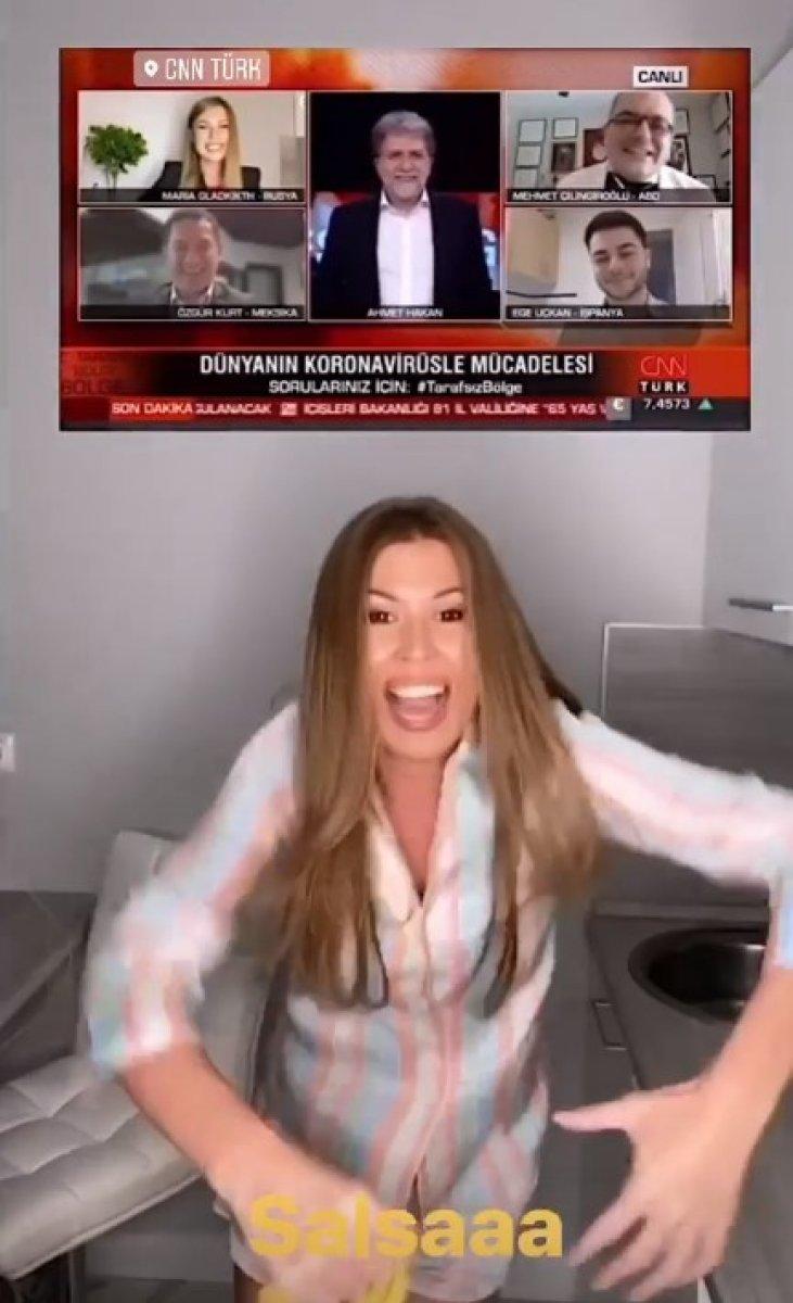 Ahmet Hakan'dan Maria Gladkikh'e İstanbul teklifi