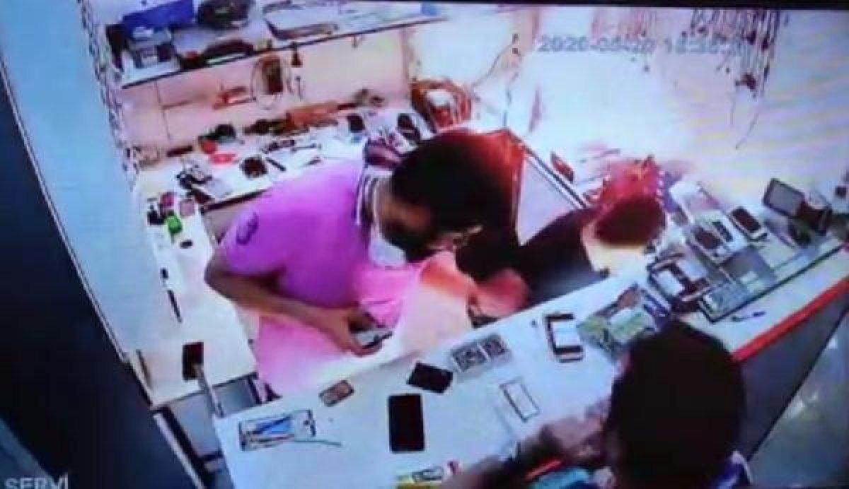 Kayseri'de patlayan cep telefonu paniğe sebep oldu