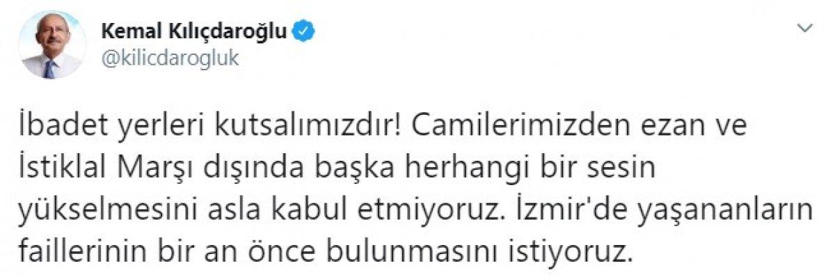 Kemal Kılıçdaroğlu: İbadet yerlerimiz kutsaldır