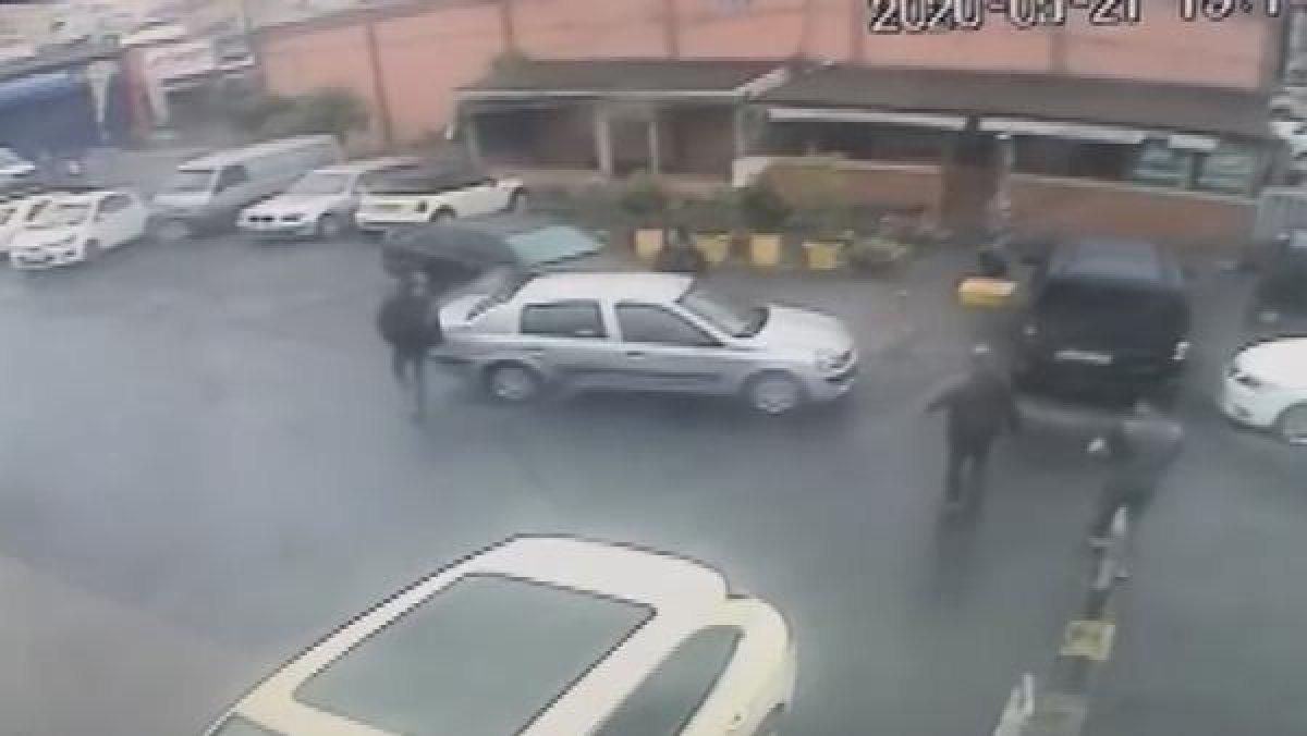 Bostancı'da arkadaşının üzerine sürdüğü aracı durduramadı