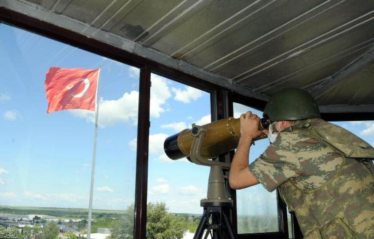 Hudut Kartalları devriye görevinde