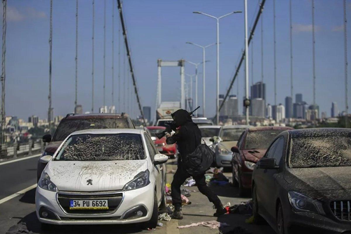 15 Temmuz Şehitler Köprüsü'ne film seti kuruldu