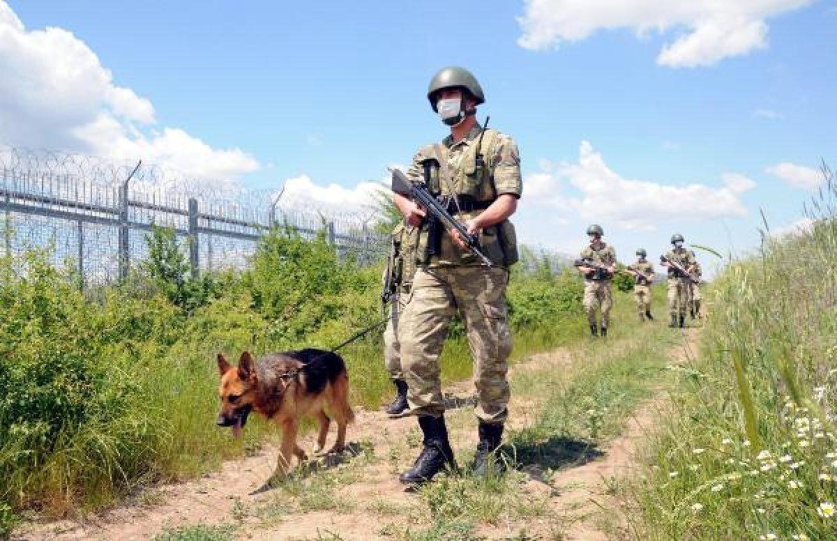 Hudut Kartalları devriye görevinde