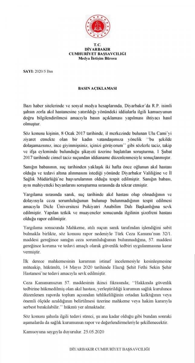 Ramazan Böçkün akıl hastanesine yatırıldı
