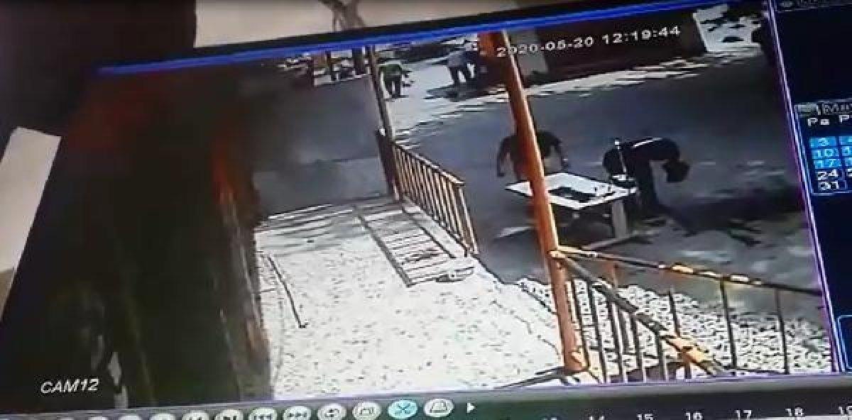 Sultangazi'de işçinin kafasına kanca düştü