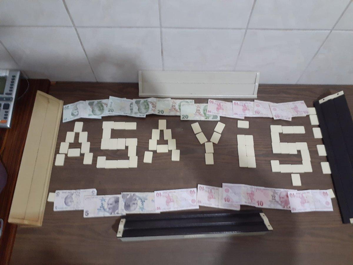 Zonguldak'ta polisten 5 şahsa kumar baskını