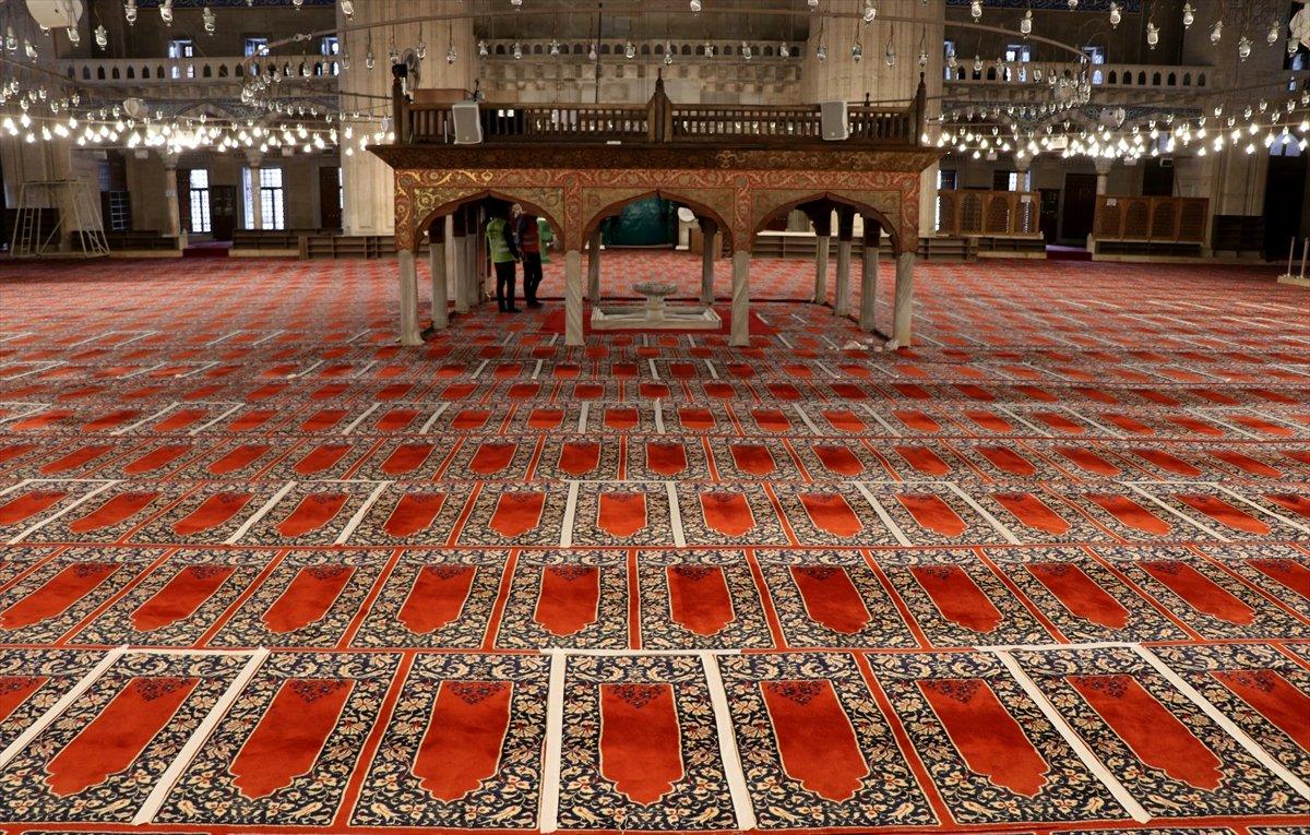 Selimiye Camii, ibadete hazır hale getirildi