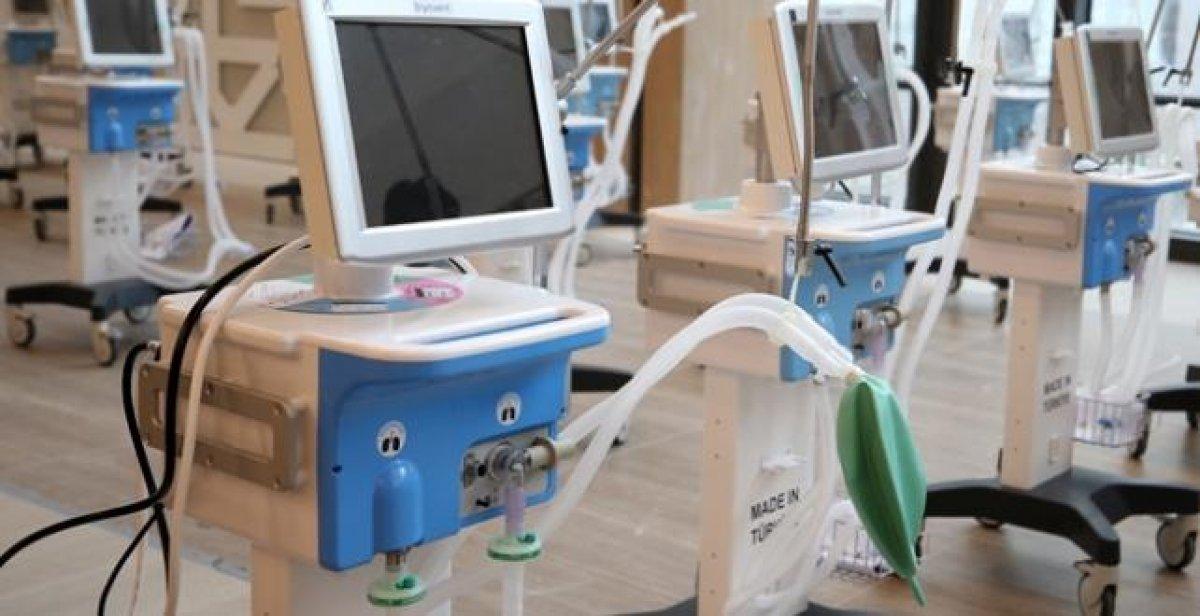 Binin üzerinde solunum cihazı ihraç edildi