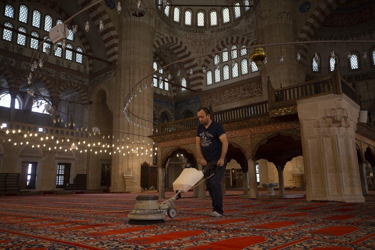 Selimiye Camii, ibadete hazır hale getirildi