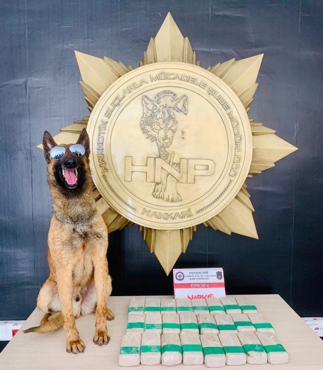 Yüksekova’da 12 kilo 300 gram uyuşturucu yakalandı