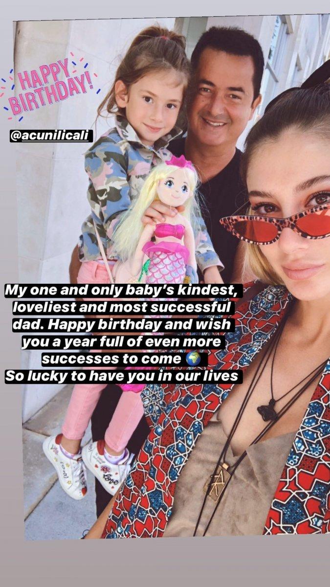 Şeyma Subaşı, Acun Ilıcalı'nın doğum gününü kutladı