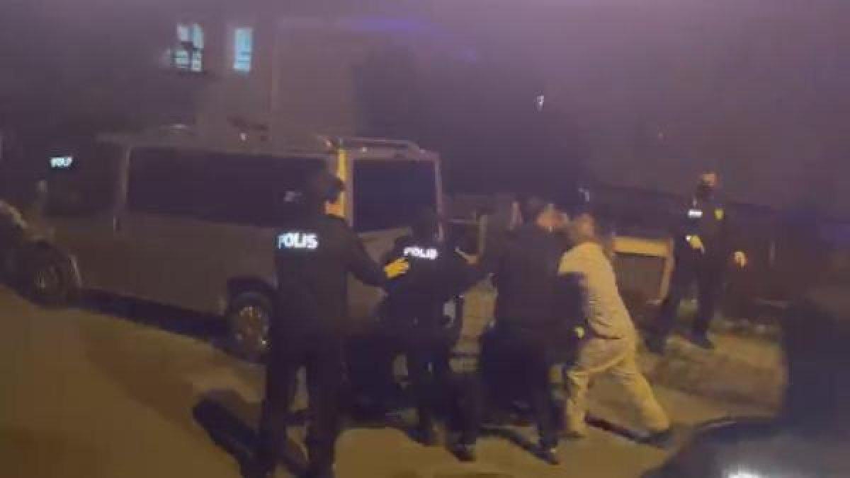 Nişan atan çiftin aileleri sopalı bıçaklı kavga etti