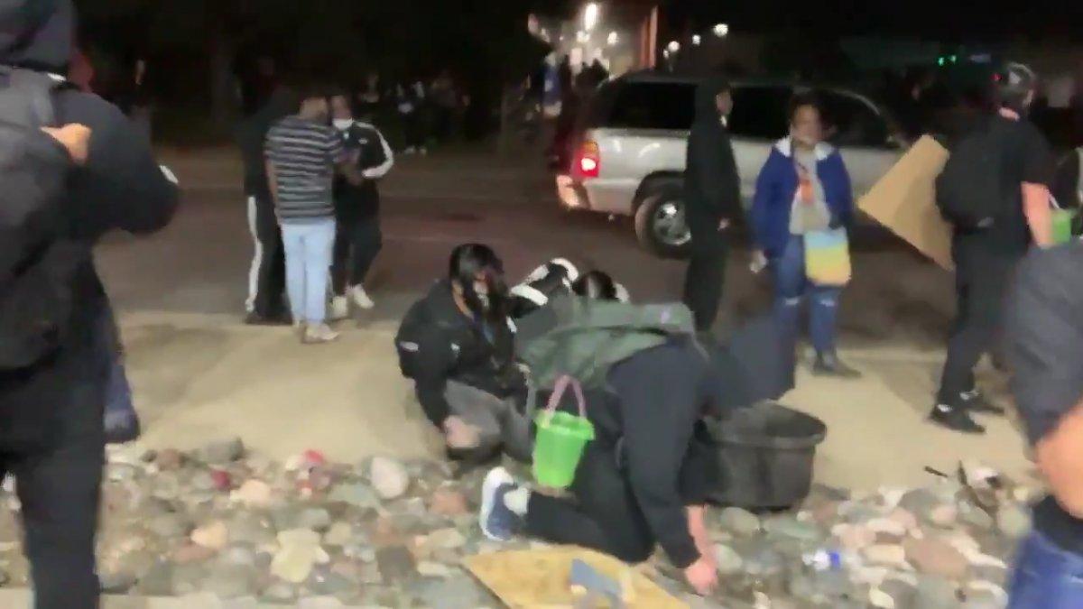 NTV muhabiri, Minnesota'da olan biteni anlattı