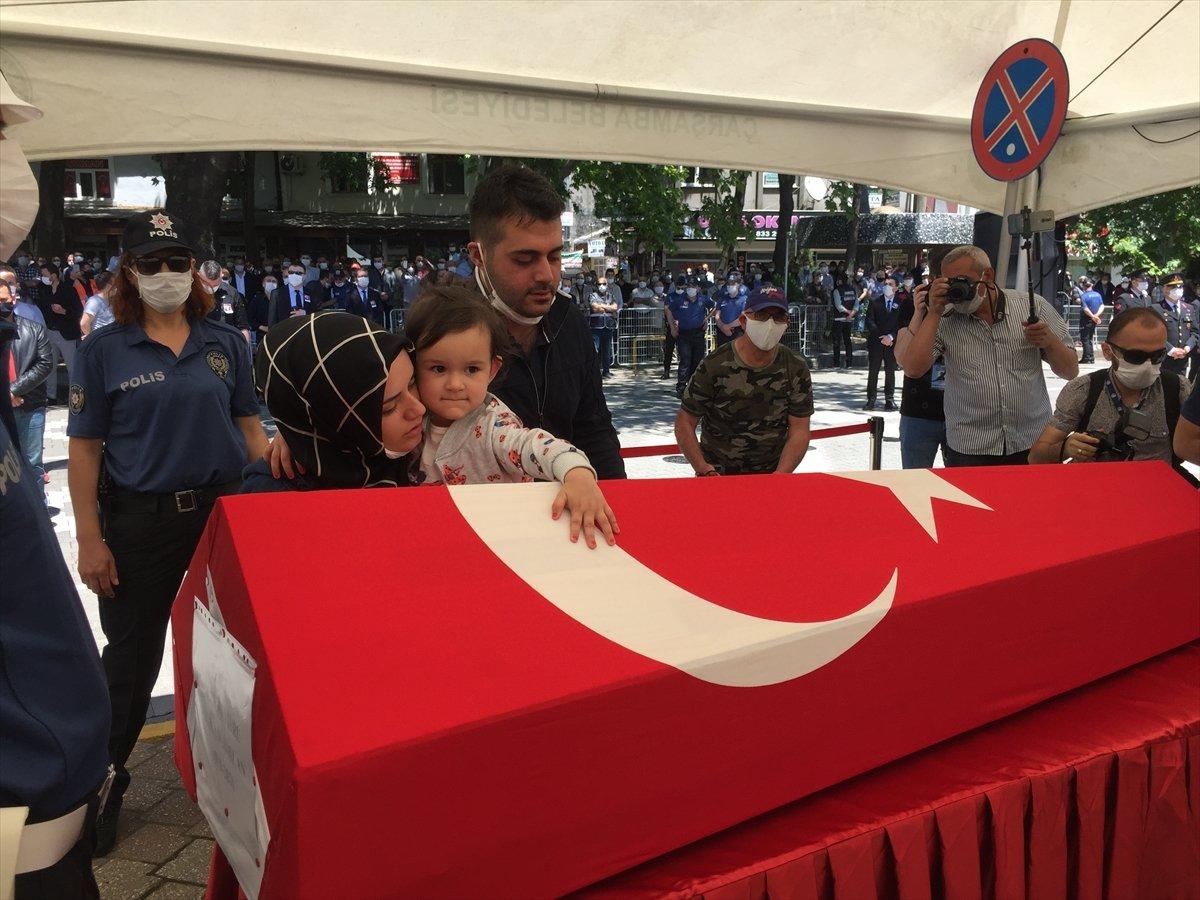 Şehit polis memuru Samsun'da son yolculuğuna uğurlandı