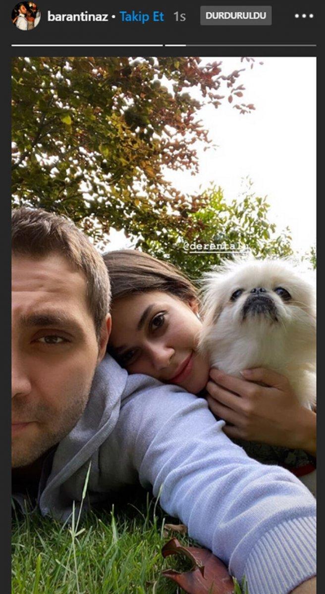 Deren Talu, Baran Tınaz'la aşk yaşamaya başladı