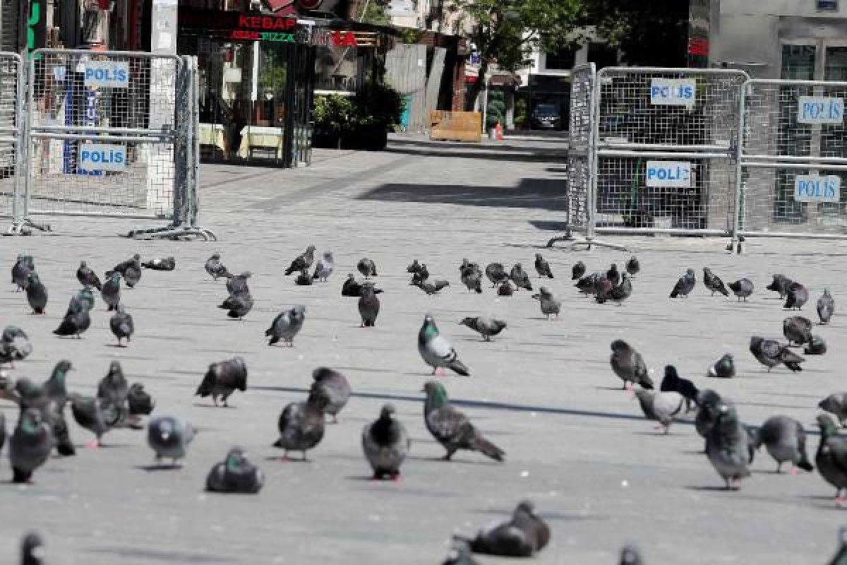 Gezi Parkı çevresi polis bariyerleriyle kapatıldı