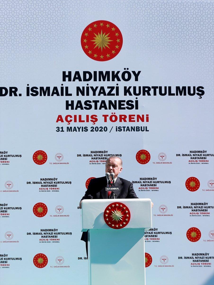Hadımköy Dr. İsmail Niyazi Kurtulmuş Hastanesi açıldı