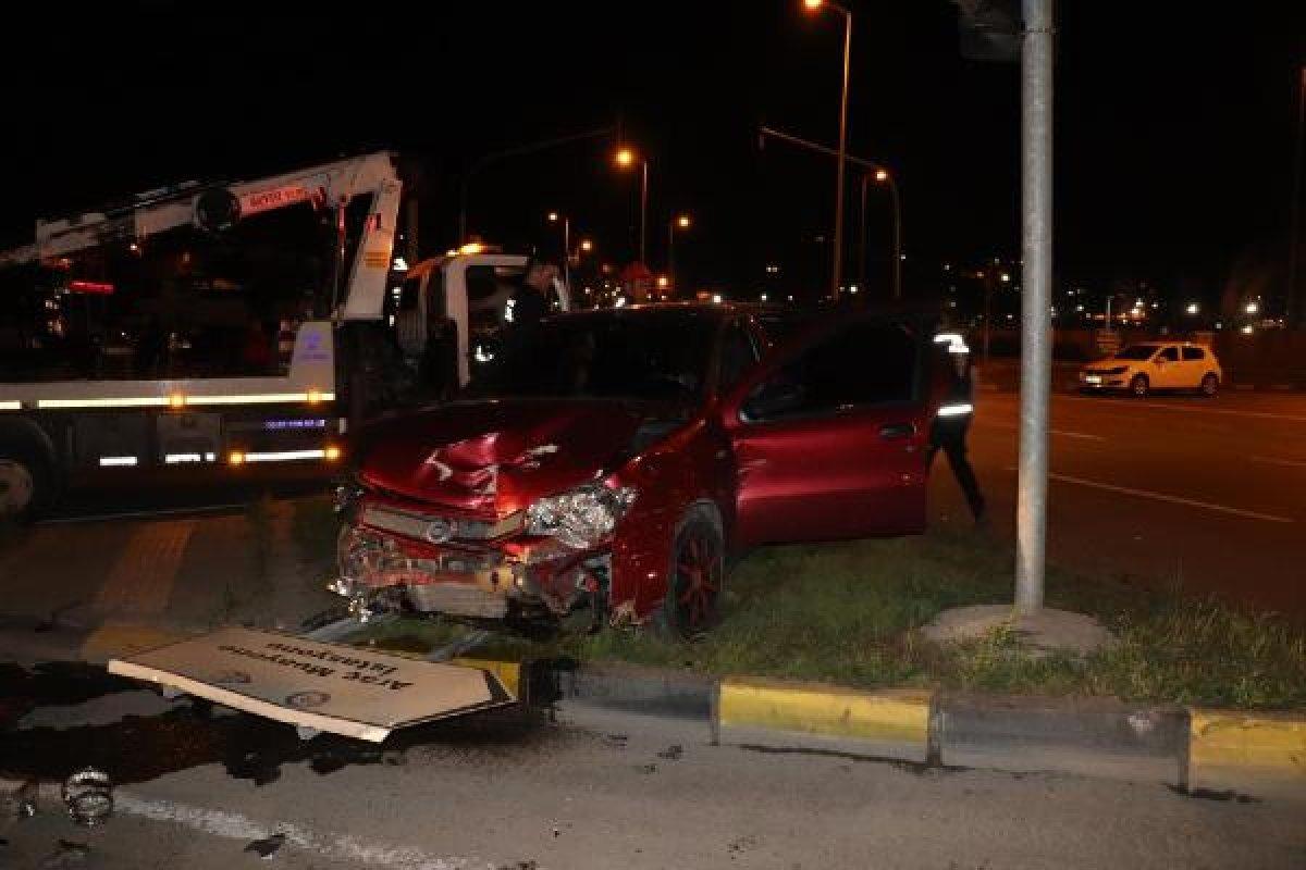 Zonguldak'ta, kardeşlerin gezintisi kazayla bitti