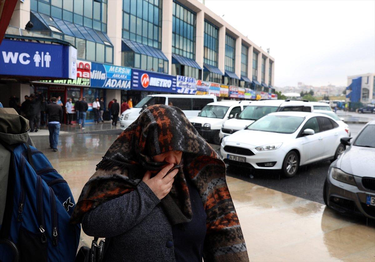 15 Temmuz Şehitler Otogarı'nda yoğunluk başladı