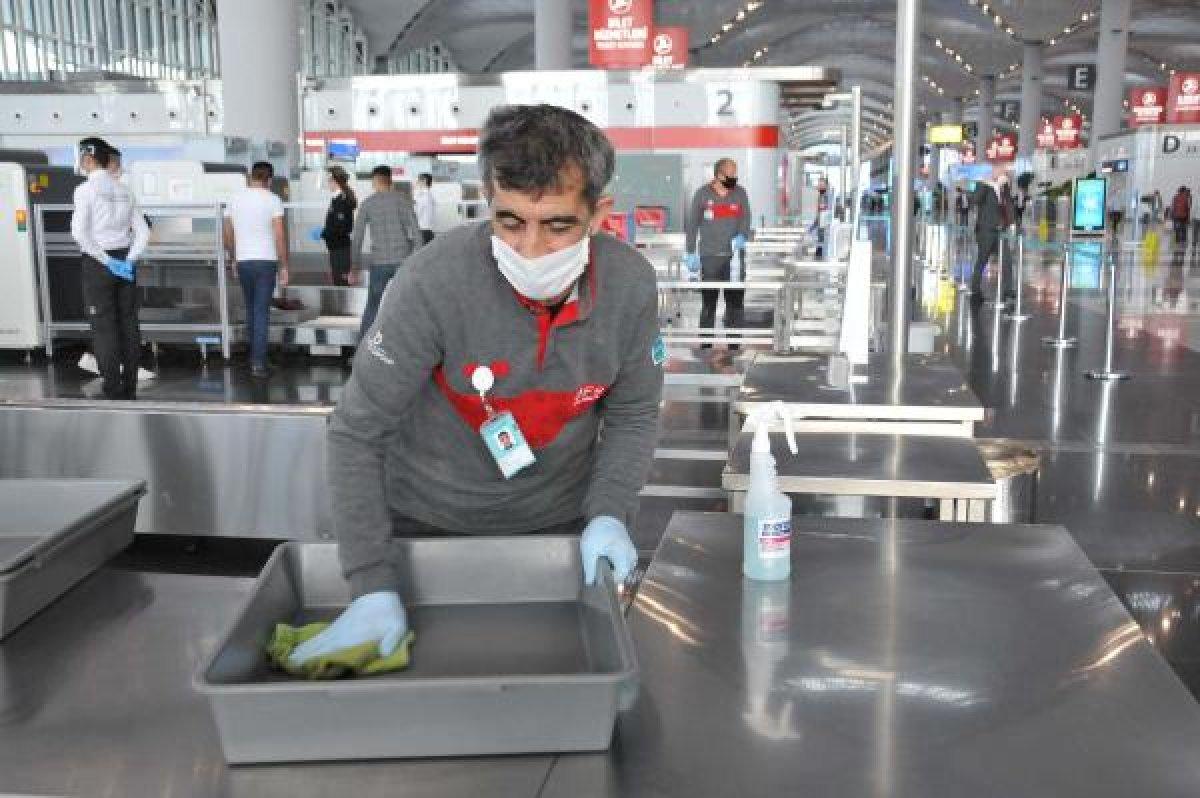 Yeni normalde ilk uçuş İstanbul'dan Ankara'ya yapıldı