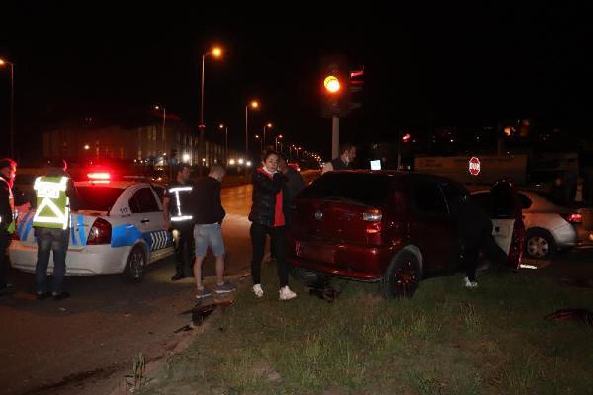 Zonguldak'ta, kardeşlerin gezintisi kazayla bitti