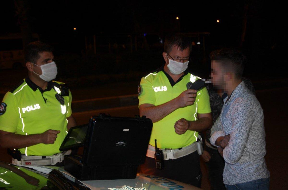 Alkollü ve ehliyetsiz sürücüye rekor drift cezası