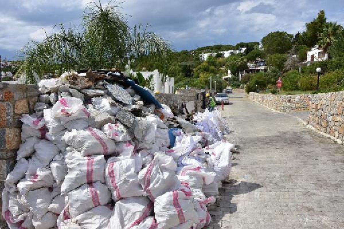 Yılmaz Özdil'in villasındaki yıkım sürüyor