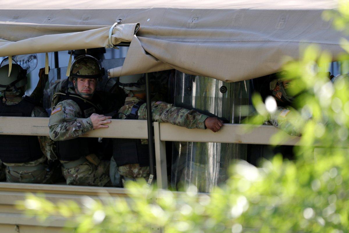 Beyaz Saray çevresine asker sevkiyatı