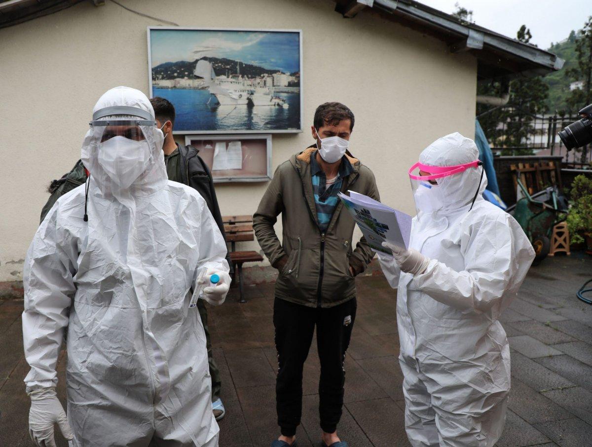 Rize'ye giden üreticilerin korona testi sonucu belli oldu