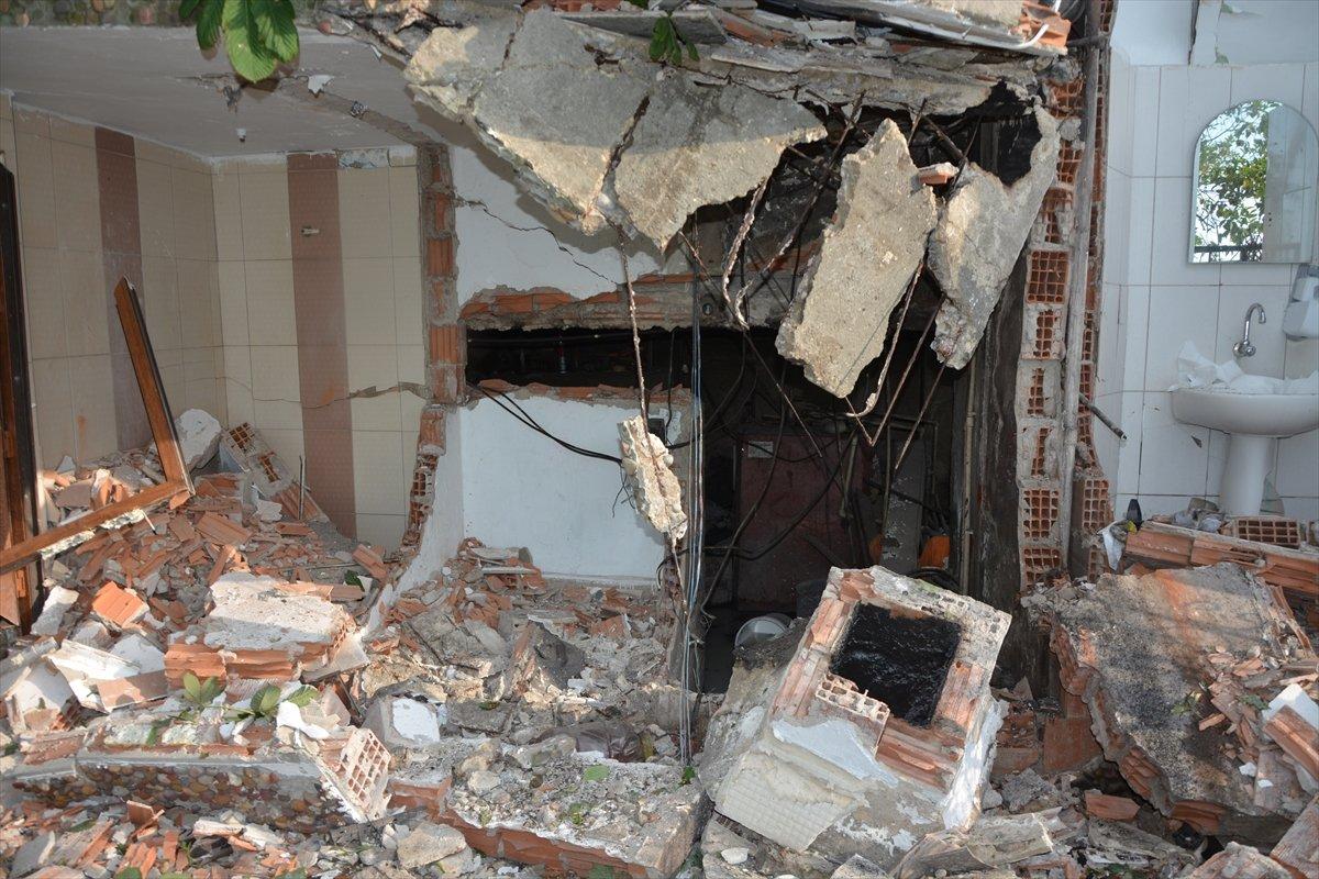 Ordu'da benzin istasyonunun restoran bölümünde patlama