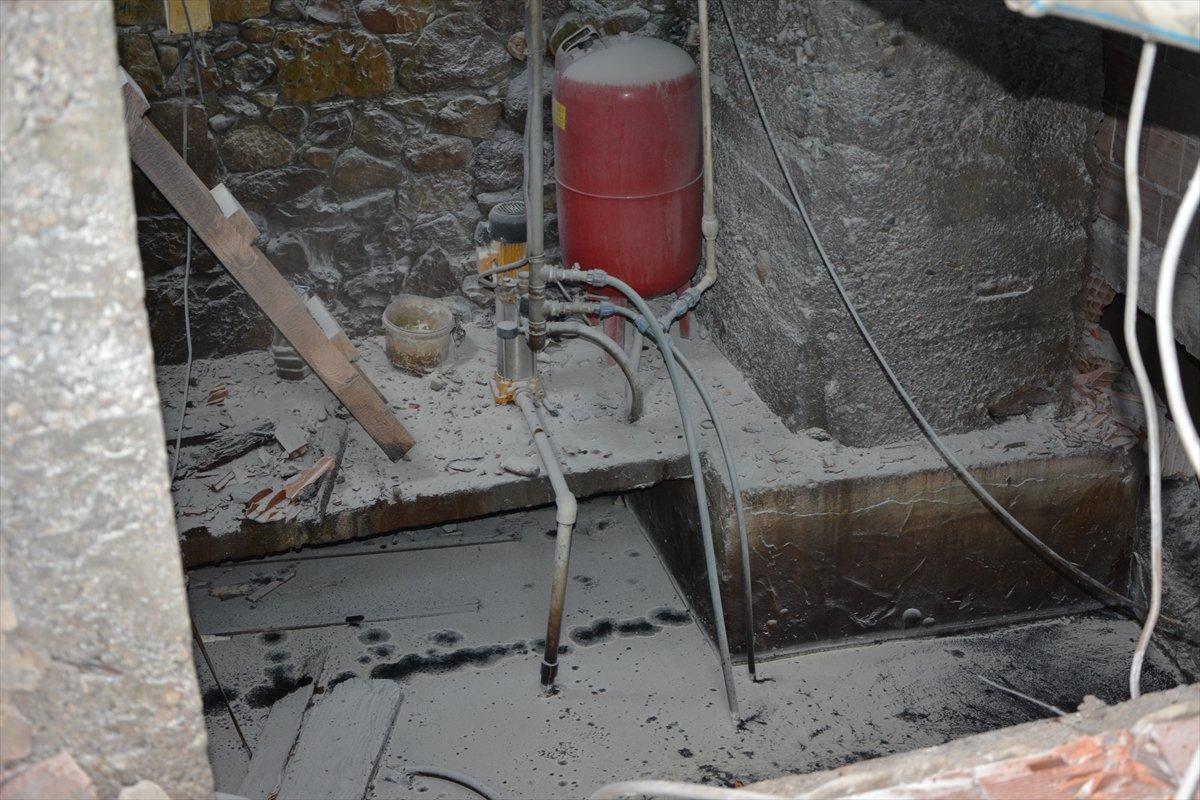 Ordu'da benzin istasyonunun restoran bölümünde patlama