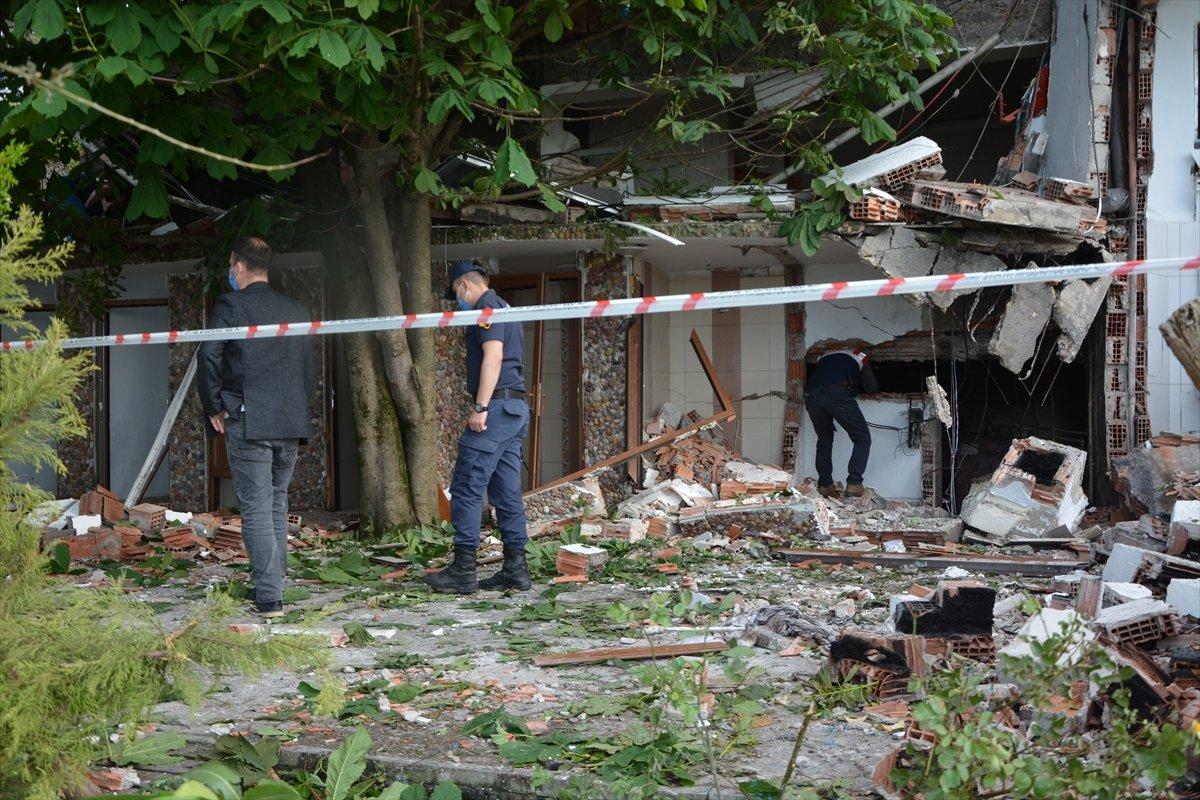 Ordu'da benzin istasyonunun restoran bölümünde patlama