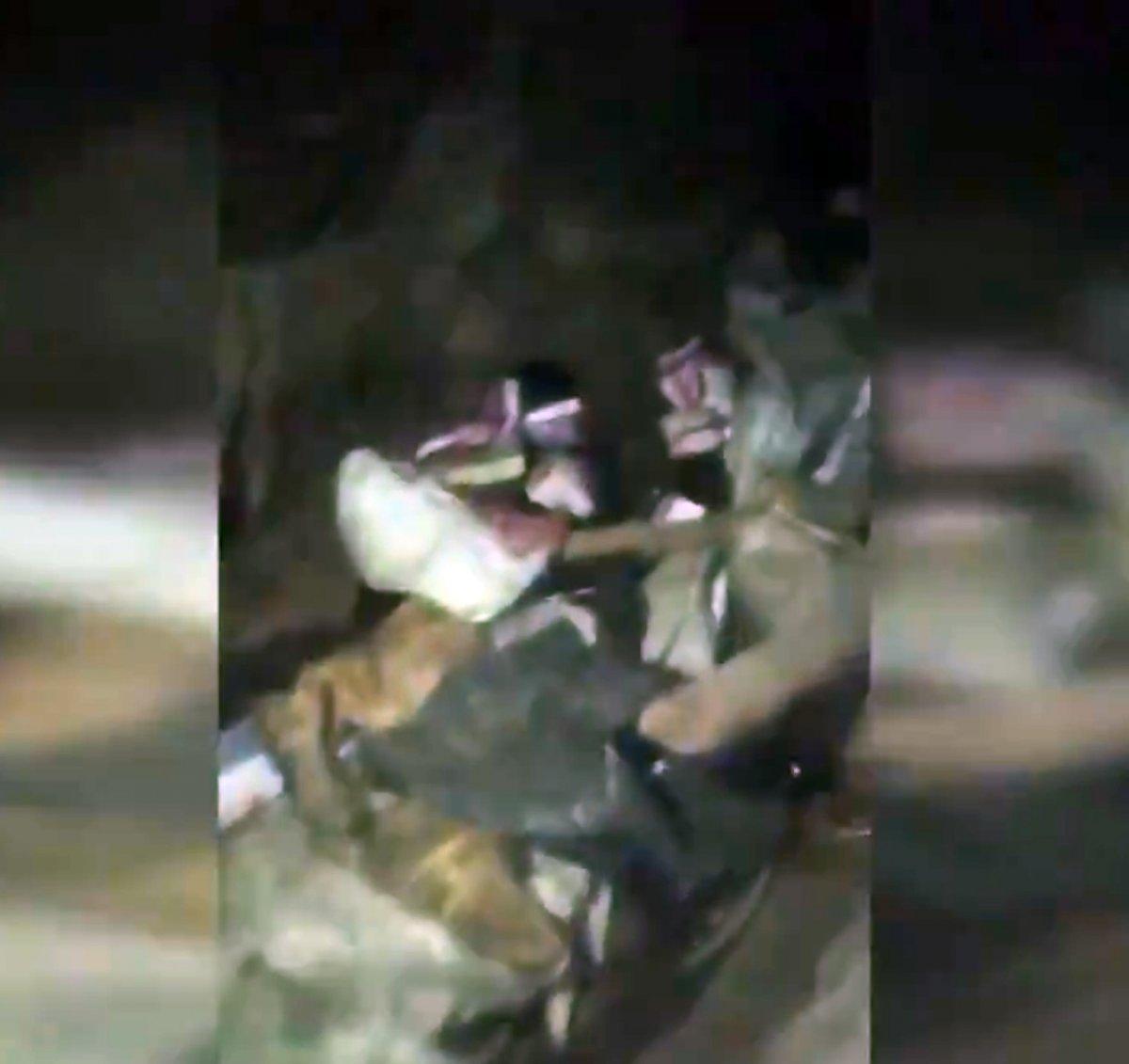 Hakurk'ta PKK'ya ait mağara yok edildi