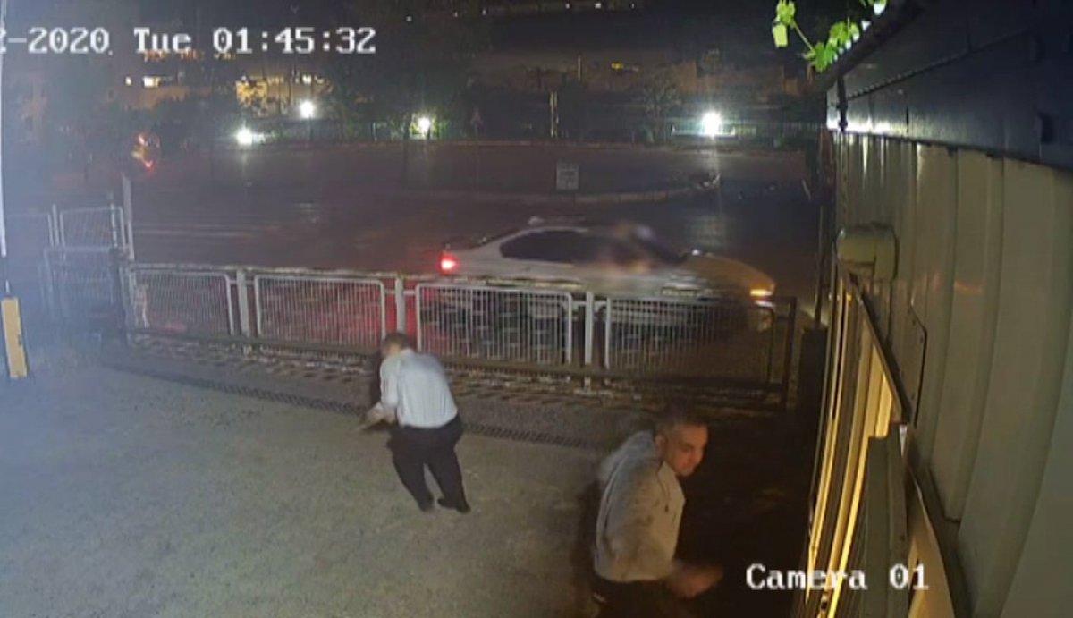 Dudullu'da güvenlik görevlisi silahlı saldırıya uğradı