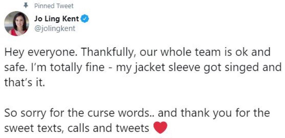 NBC News muhabiri, canlı yayında fişekle vuruldu