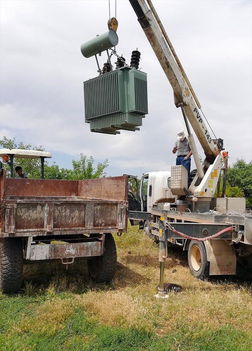 Şanlıurfa'da 3 kaçak elektrik trafosu bulundu