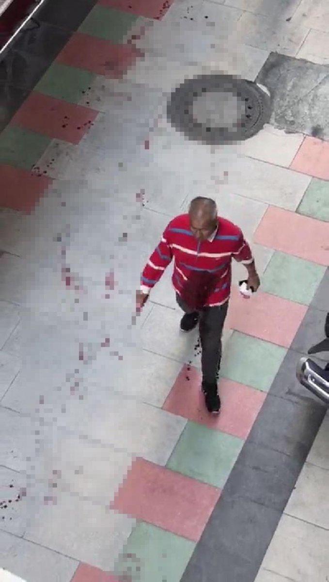 Kendisini bıçaklayan saldırganı sokak sokak aradı