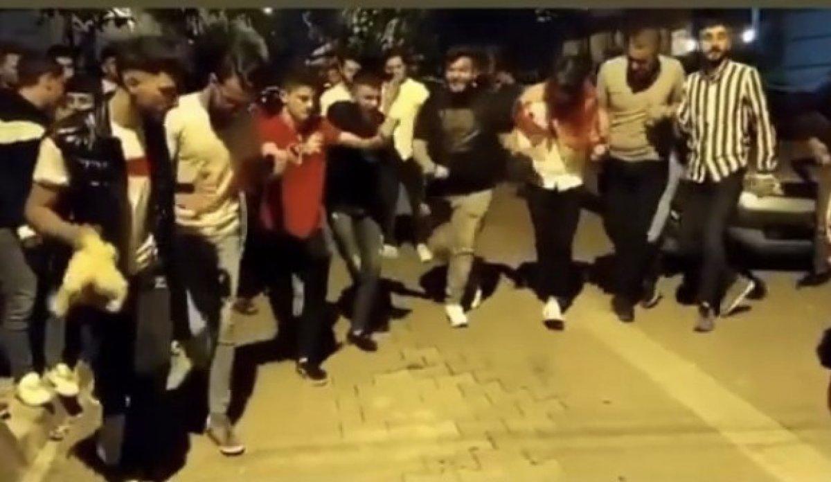 Asker uğurlama adı altında terör estirdiler