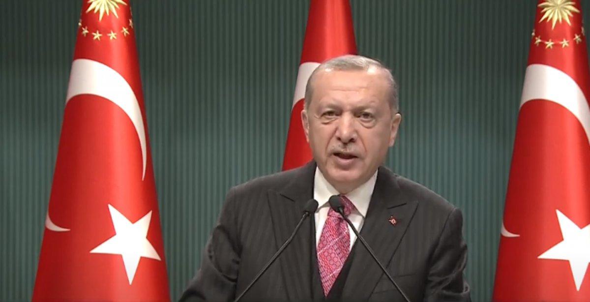 Erdoğan: Ekonomik çarklar yeniden dönmeye başladı