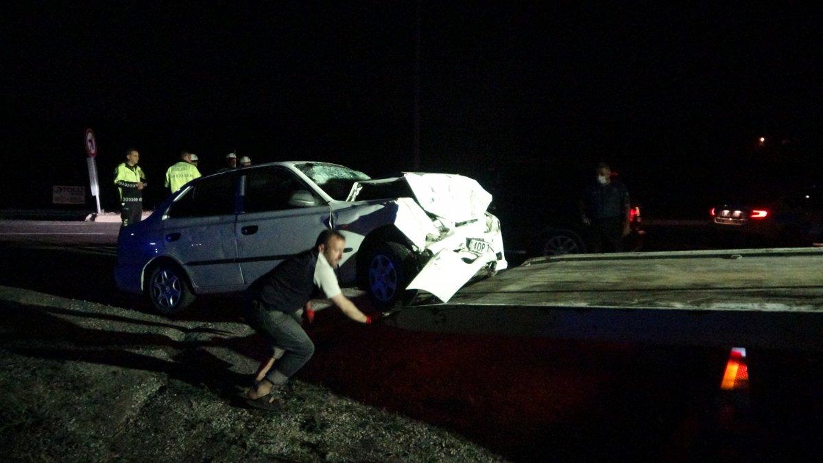 Kayseri'de iki araç çarpıştı: 7 yaralı