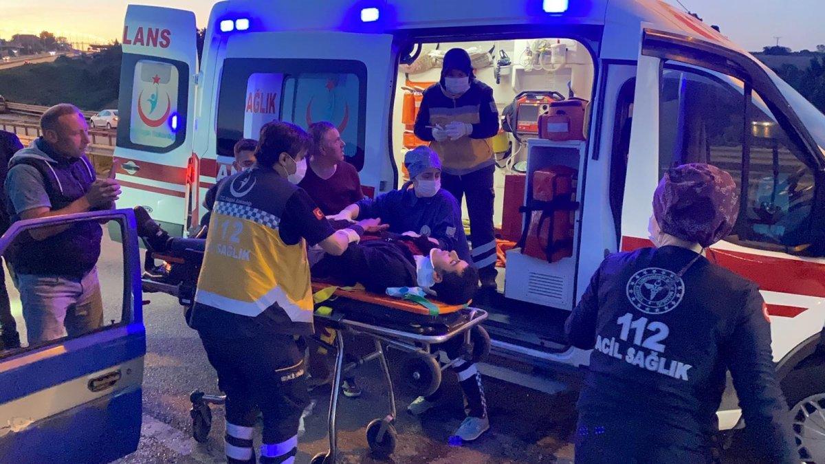 Samsun'da alkollü sürücü kaza yaptı: 2 yaralı