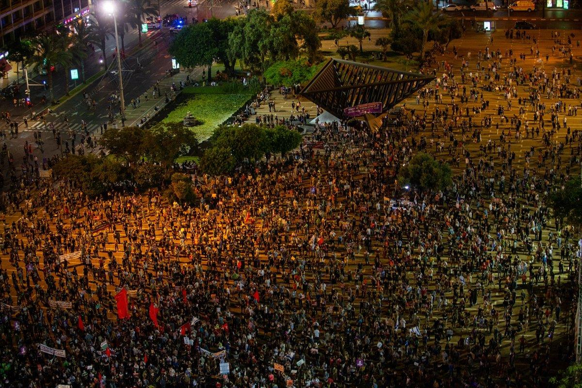 İsrail'de ilhak planı protestosu