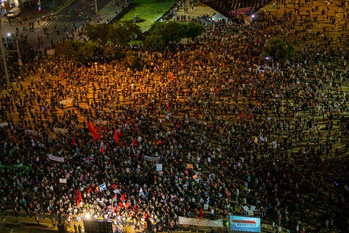 İsrail'de ilhak planı protestosu