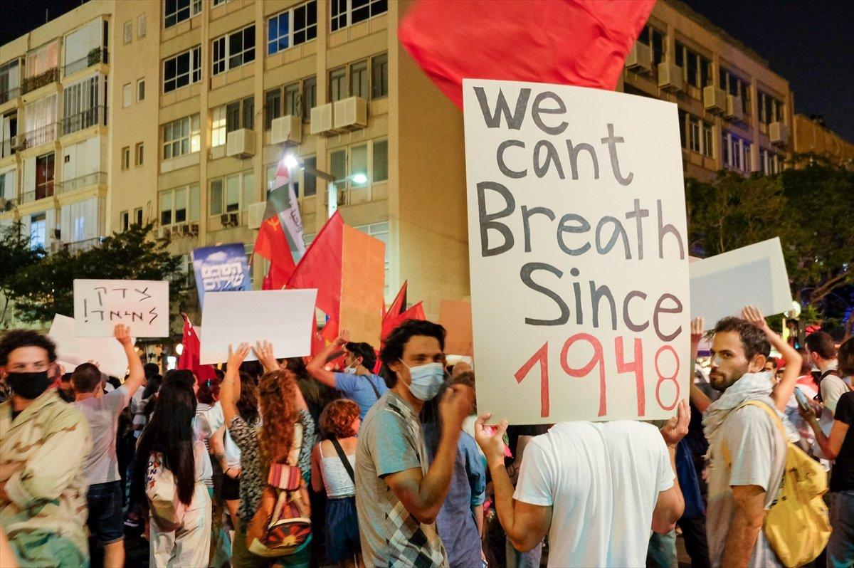 İsrail'de ilhak planı protestosu
