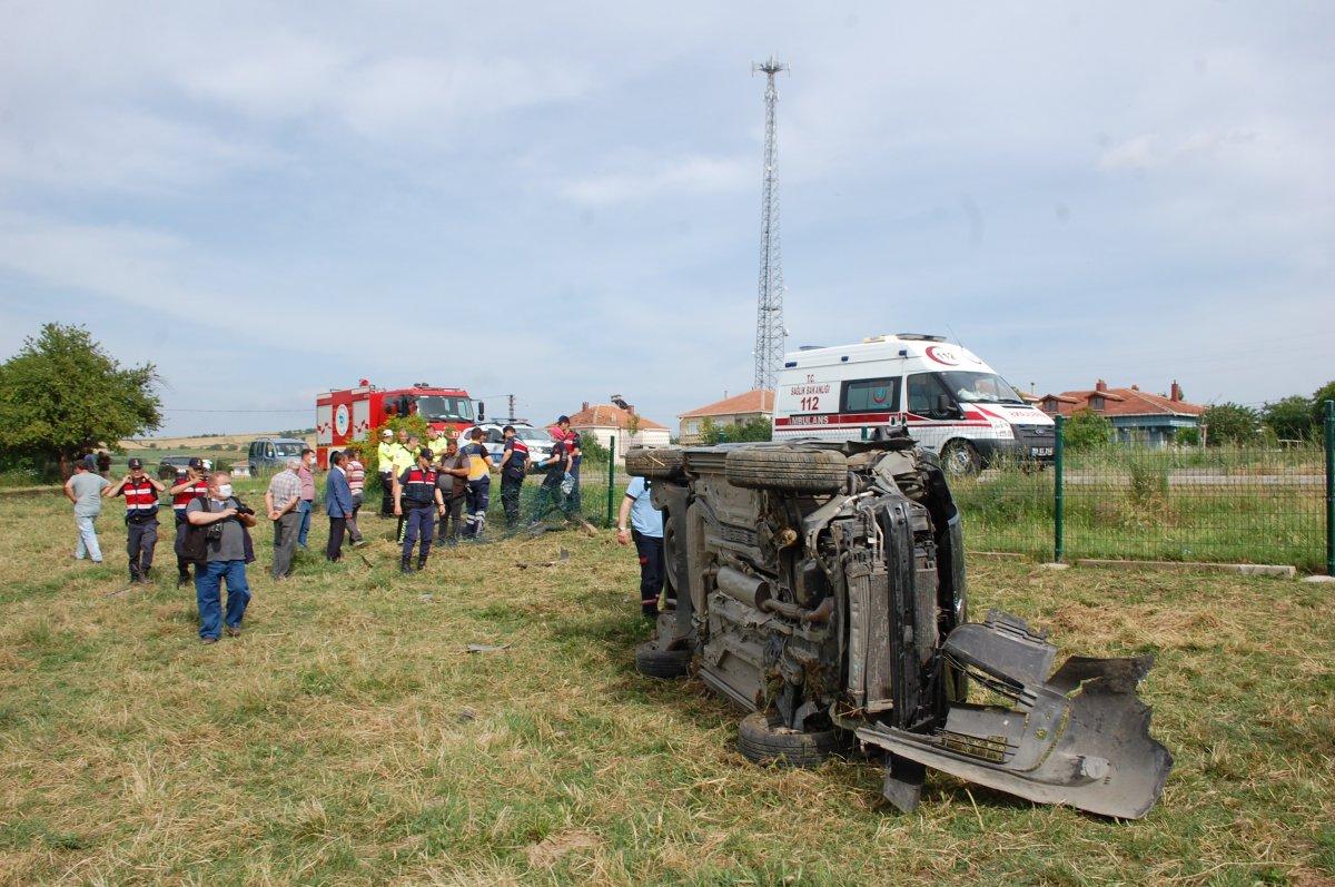 Malkara'da trafik kazası: 3'ü çocuk 5 yaralı