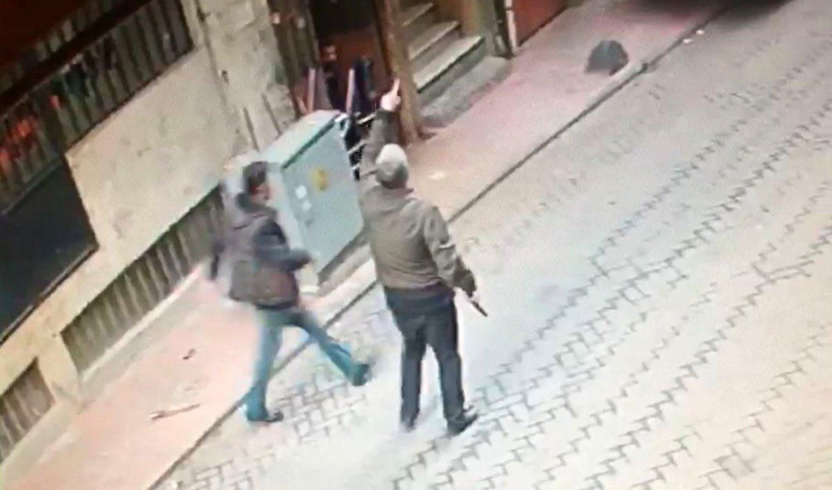 Okmeydanı'nda eski ortağının iş yerini bastı