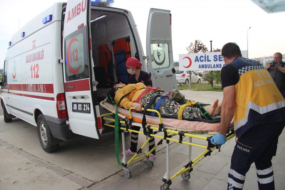 Malkara'da trafik kazası: 3'ü çocuk 5 yaralı