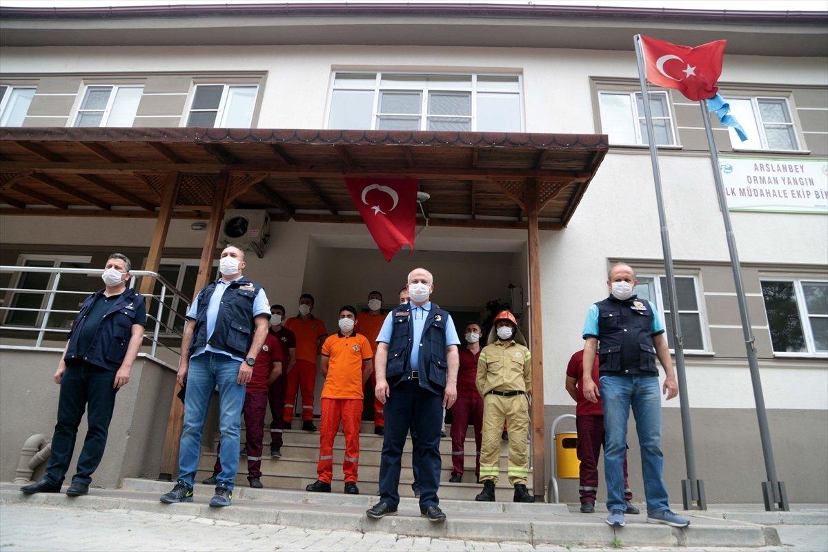 Kahramanmaraş'ta yanan ormanlık alanlar ağaçlandırılıyor